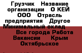 Грузчик › Название организации ­ О’КЕЙ, ООО › Отрасль предприятия ­ Другое › Минимальный оклад ­ 25 533 - Все города Работа » Вакансии   . Крым,Октябрьское